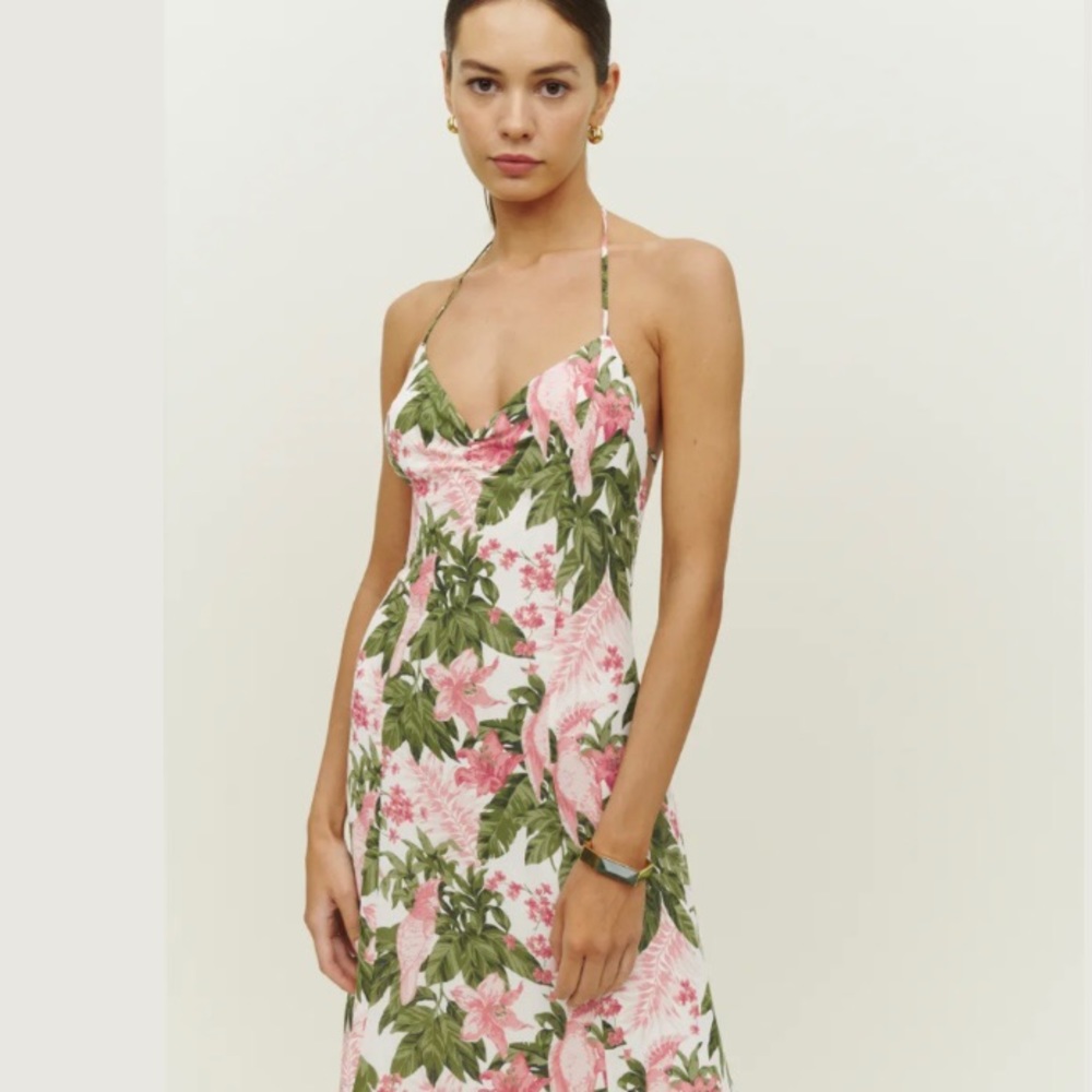 🌿|NWT| Reformation Tova Dress - Picture 4 of 15